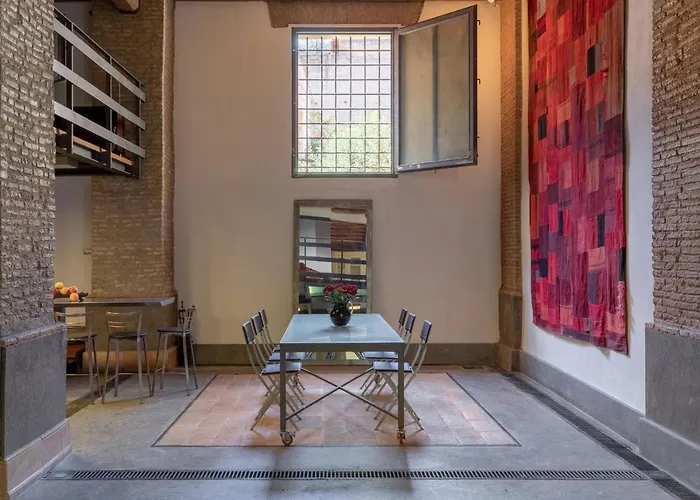 Iflat Spacious And Unique Loft In Trastevere